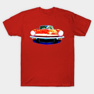 Triumph Spitfire 1970s classic British sports car red T-Shirt